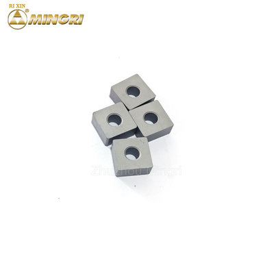 حياة خدمة طويلة وولفستين كاربيد سلسلة رأس إدراج لقطع الرخام 12.7 * 12.7 * 6.5mm عالية المتانة