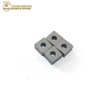 حياة خدمة طويلة وولفستين كاربيد سلسلة رأس إدراج لقطع الرخام 12.7 * 12.7 * 6.5mm عالية المتانة
