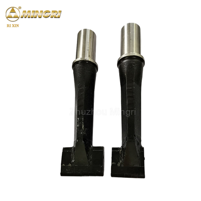 الأسمنت كربيد التنغستن السكك الحديدية Tamping Tine